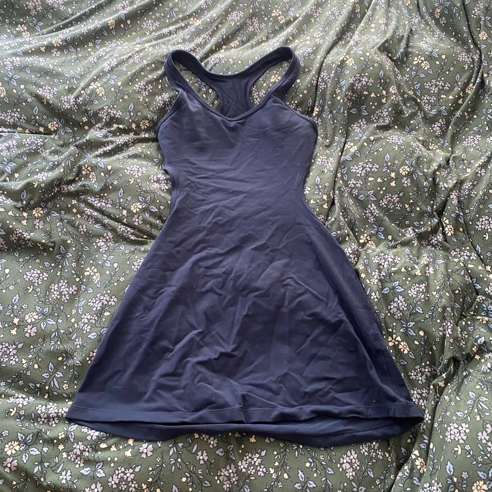 TNA navy blue tennis dress